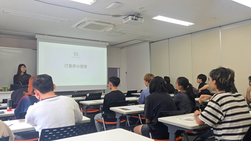 【(株)ウイルテック】留学生向け「IT業界セミナー」を開催！