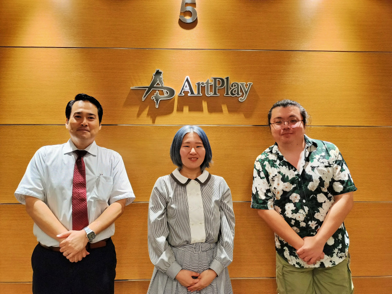 【ゲーム】卒業生のいる東京のゲーム会社を訪問！