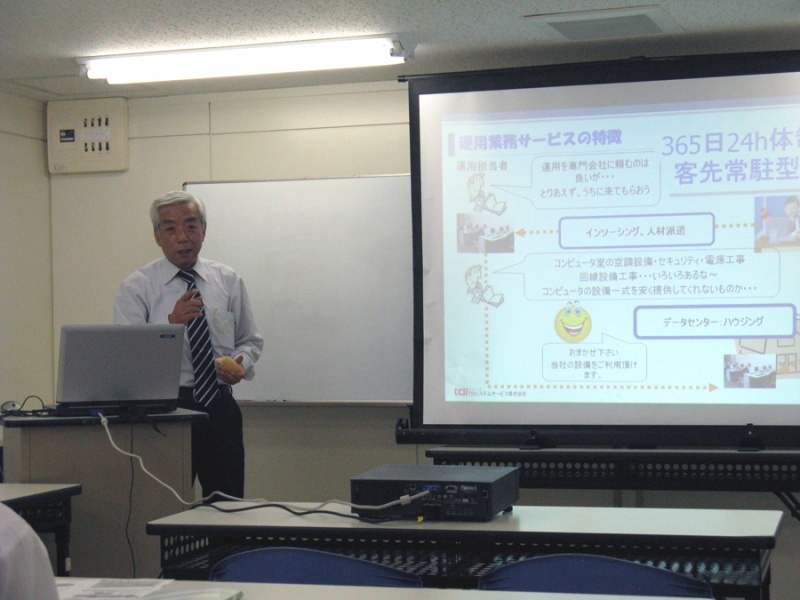 【ＩＴカレッジ】「学内企業説明会」が開催されました。