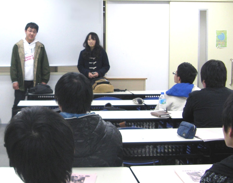 【就職活動】　「就活体験談を語る会」　情報ビジネスコース［２年制］