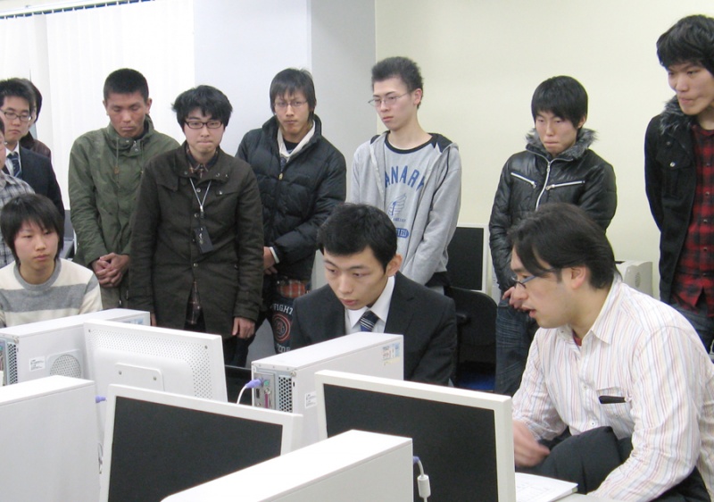 【ゲームカレッジ】“株式会社サイバーコネクトツー”による作品品評会が行われました。